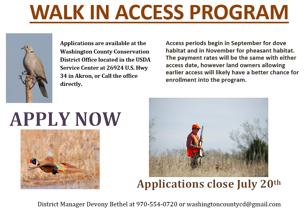 CPW Walk In Access Hunting Program CPW Walk In Access Program
